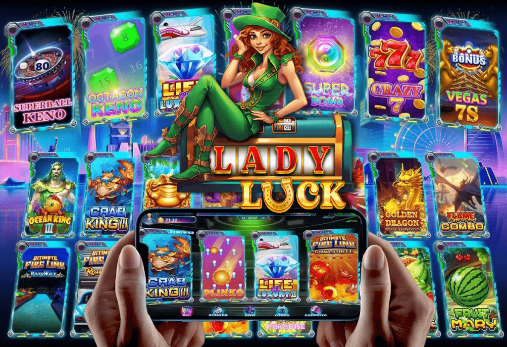 Lady Luck 777 online casino games